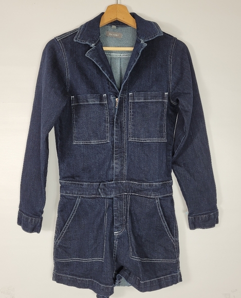 DL 1961 Denim Romper - Picture 1 of 5